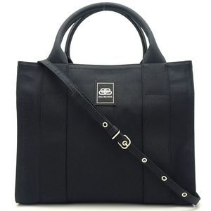 Balenciaga Trade Tote Bag Nylon Black